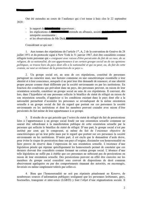 affichage décision cnda aujourd'hui.